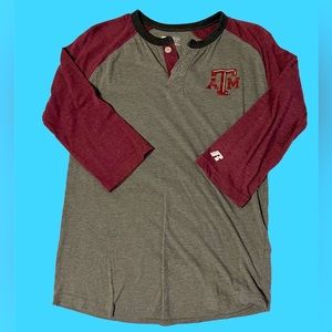 Vintage Texas A&M ladies baseball Tshirt/Small